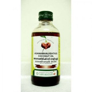 Vaidyaratnam Ayurvedic Asanamanjishtadi Thailam, 200 ml